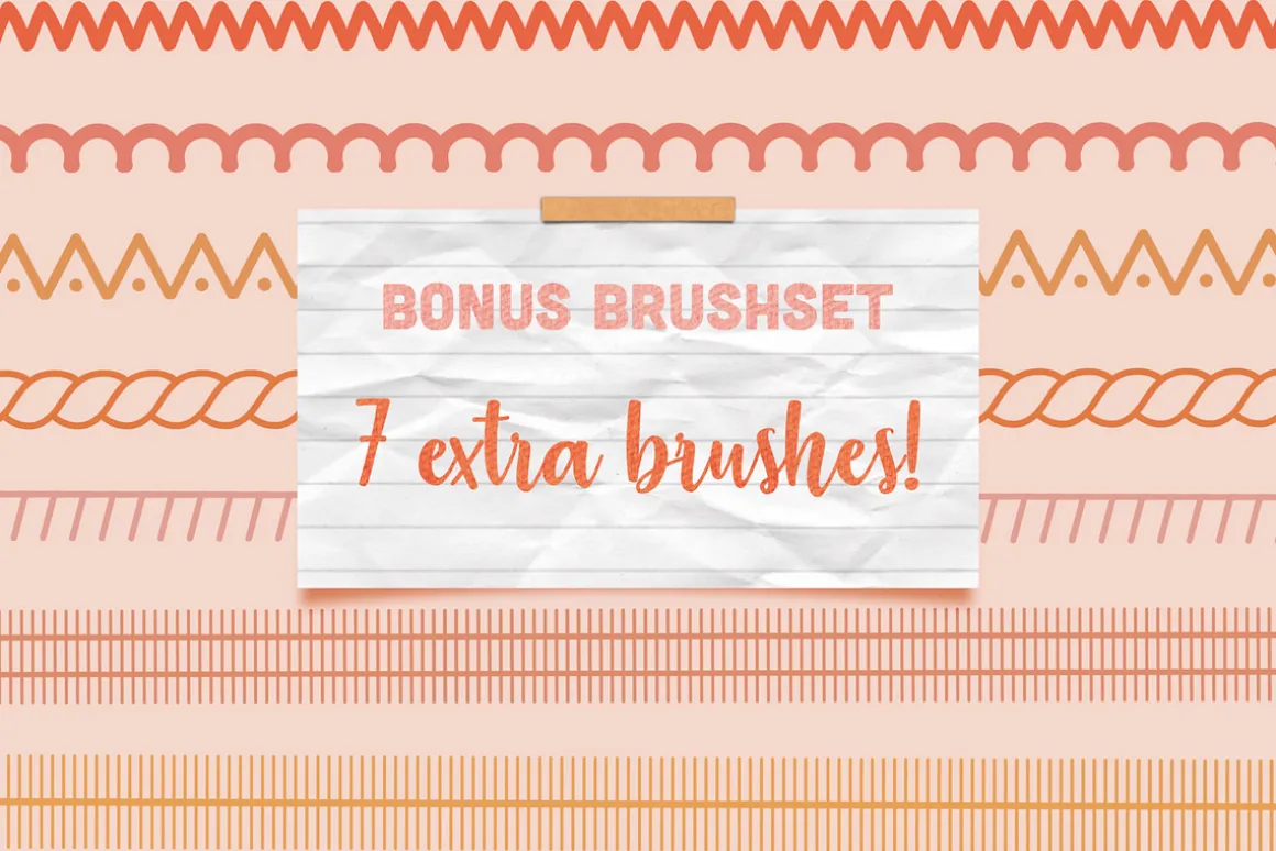 Border Brushes for Procreate