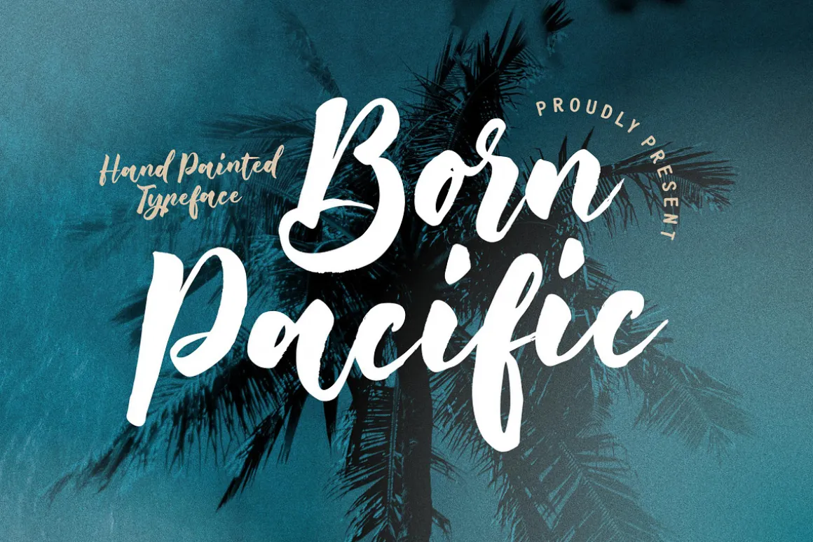 Born Pacific - Hand Painted