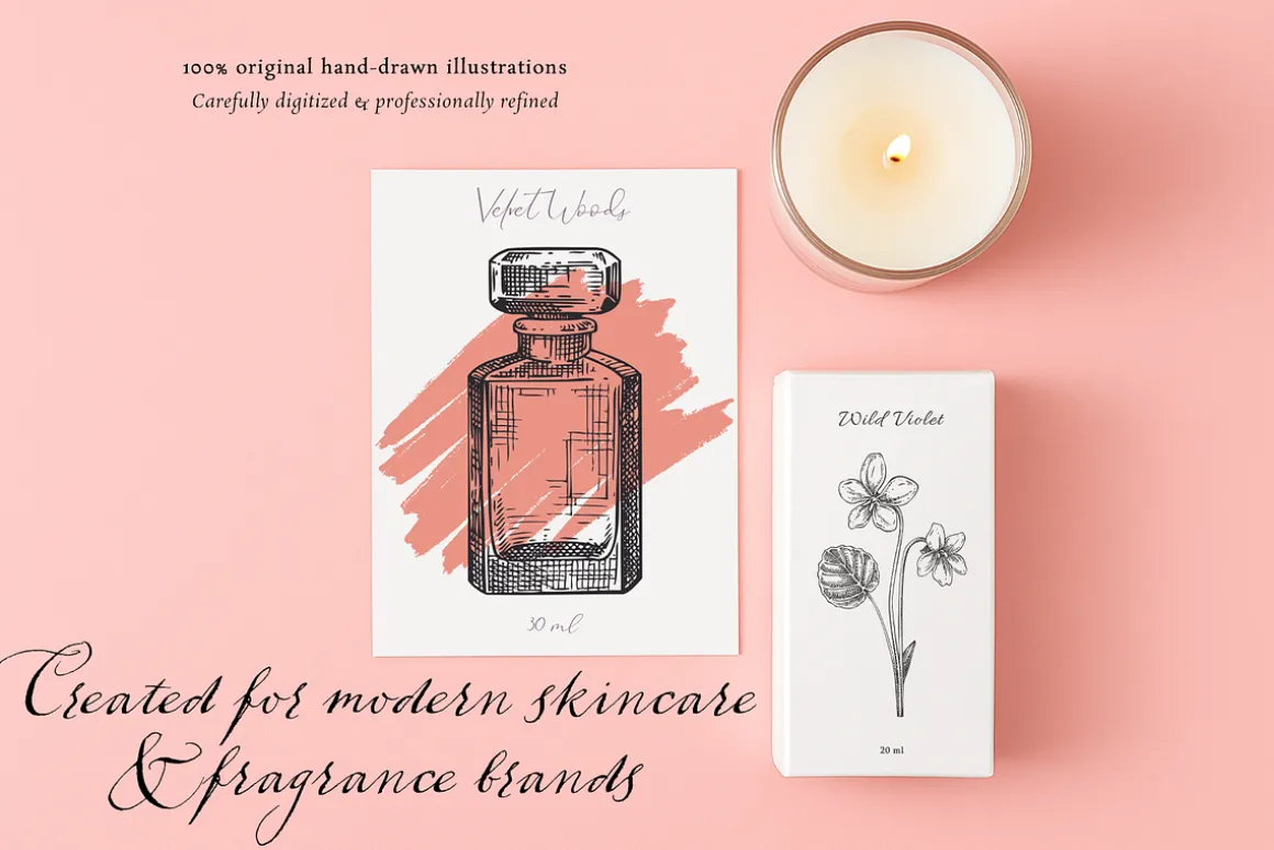 Botanical Beauty & Spa Branding Kit