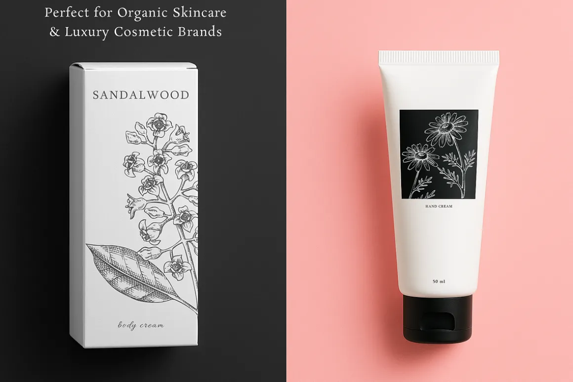 Botanical Beauty & Spa Branding Kit