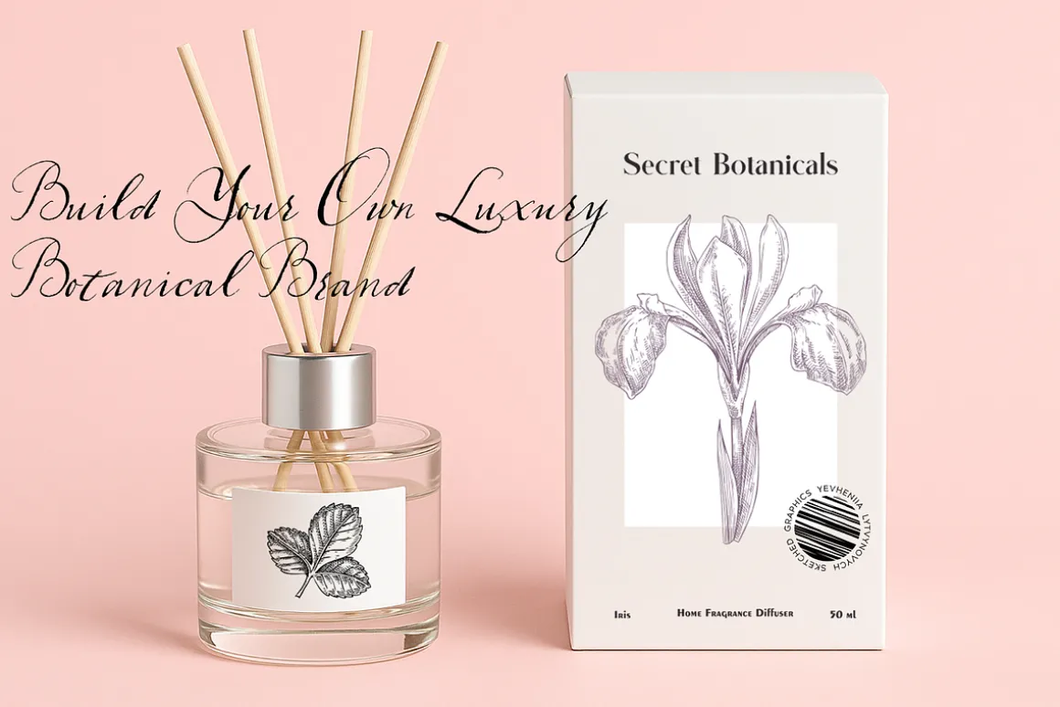 Botanical Beauty & Spa Branding Kit