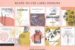 Botanical Beauty & Spa Branding Kit
