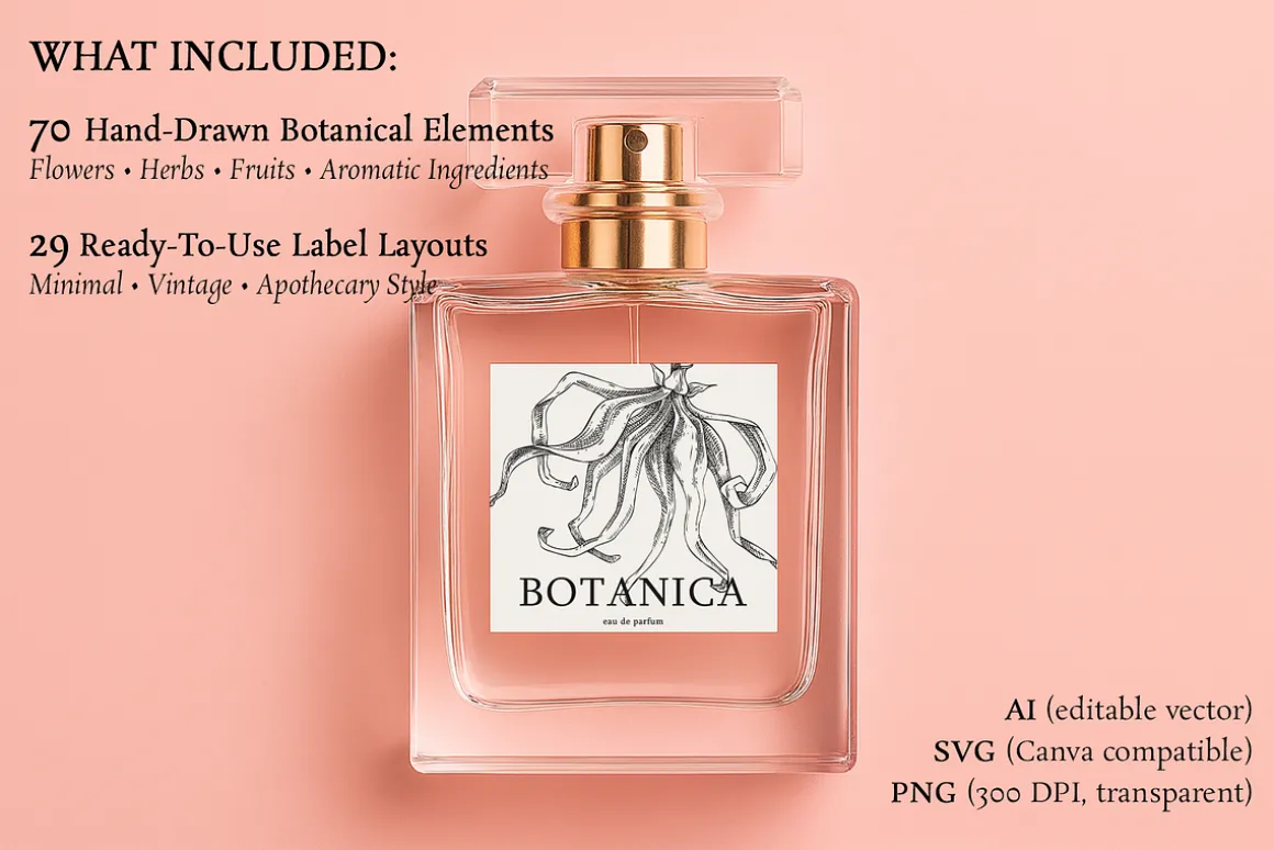 Botanical Beauty & Spa Branding Kit