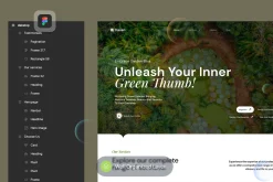 Botanical Garden Landing Page