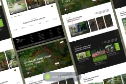 Botanical Garden Landing Page