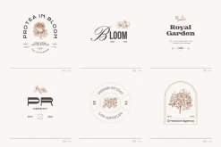 Botanical Logo Kit
