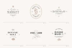 Botanical Logo Kit