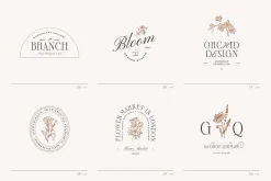 Botanical Logo Kit