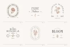 Botanical Logo Kit
