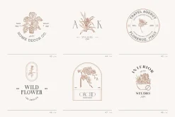 Botanical Logo Kit