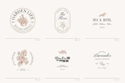 Botanical Logo Kit