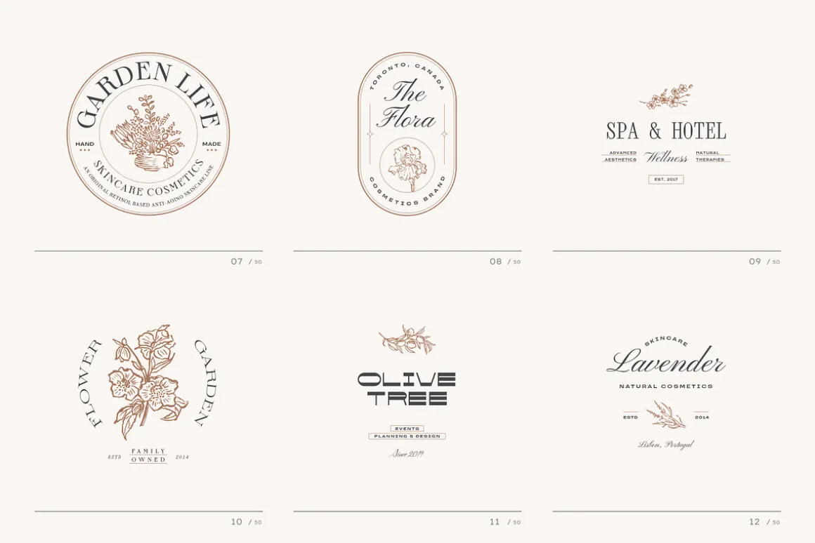 Botanical Logo Kit