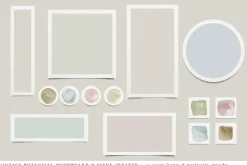 Botanical Moodboard Scene Creator