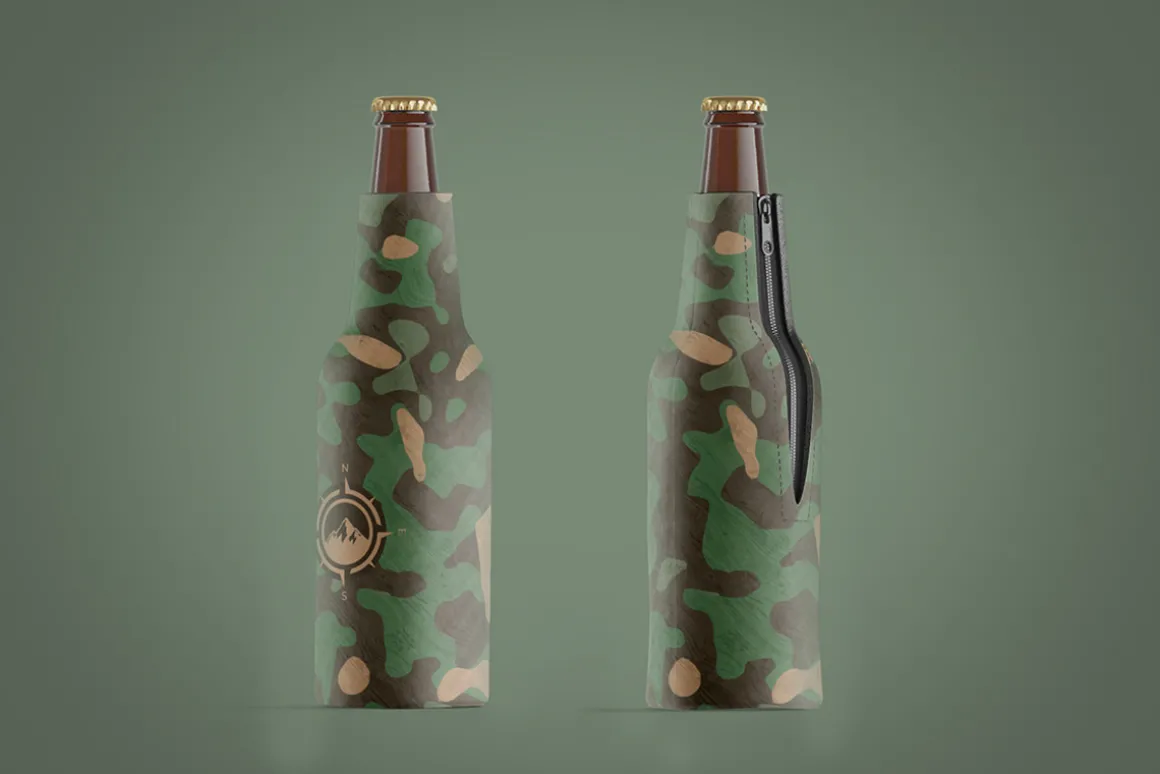Bottle Coozie Mockup