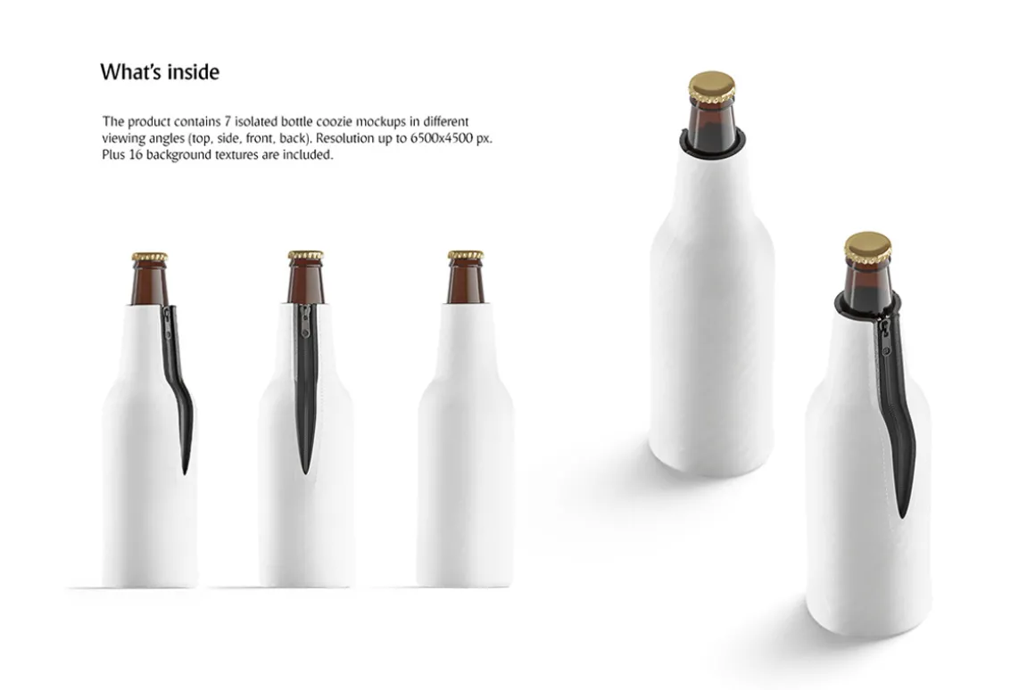 Bottle Coozie Mockup