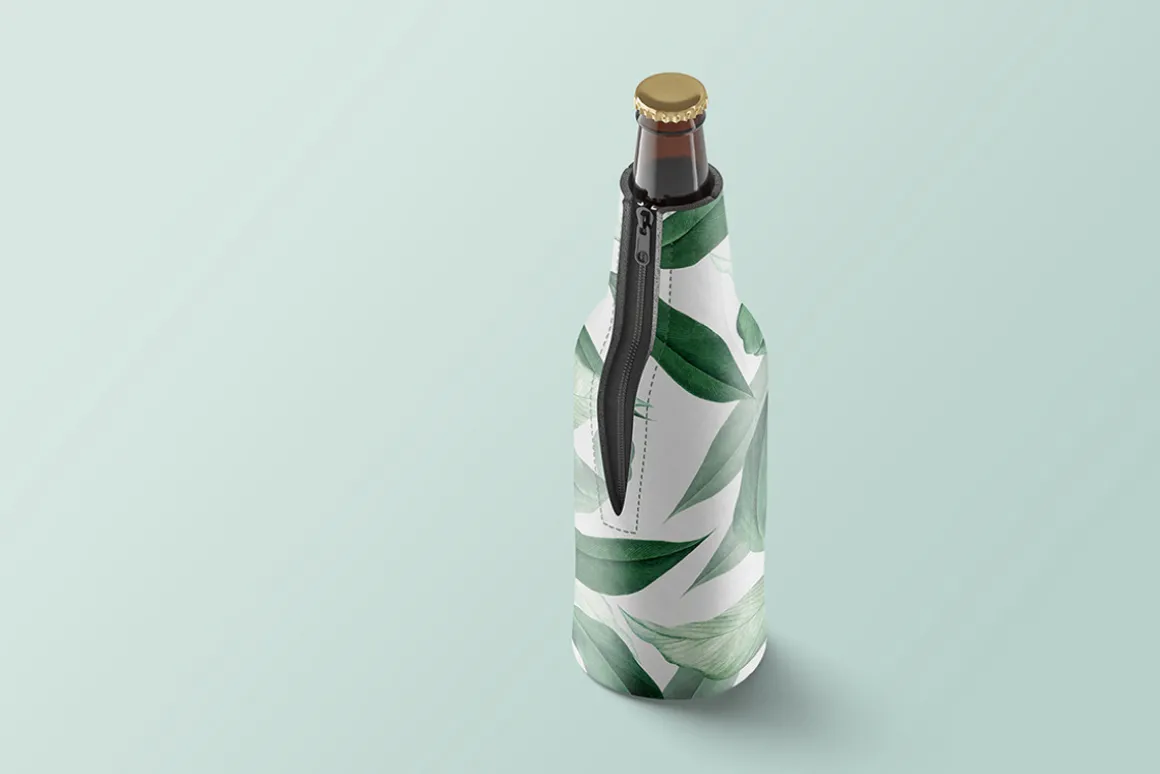 Bottle Coozie Mockup