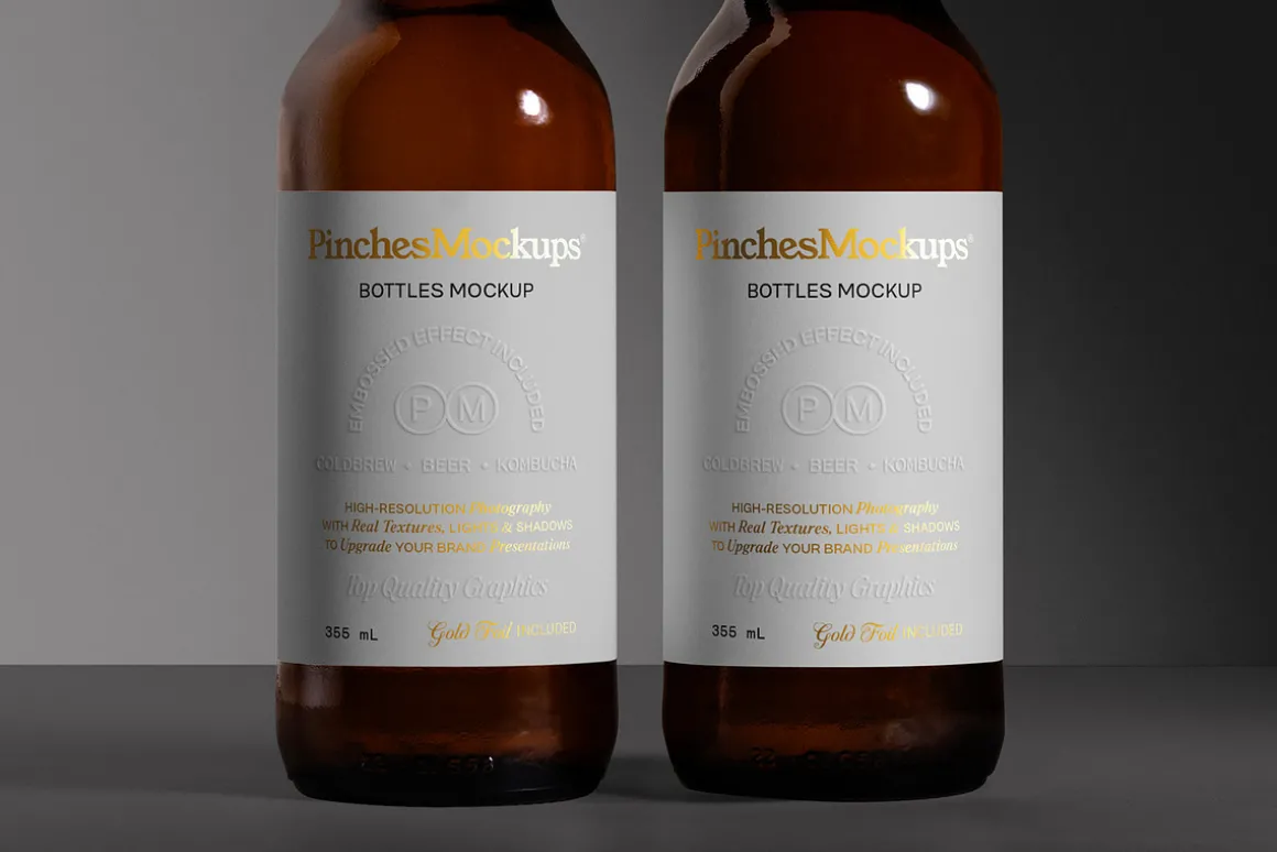 Bottles Mockup PMBTM19