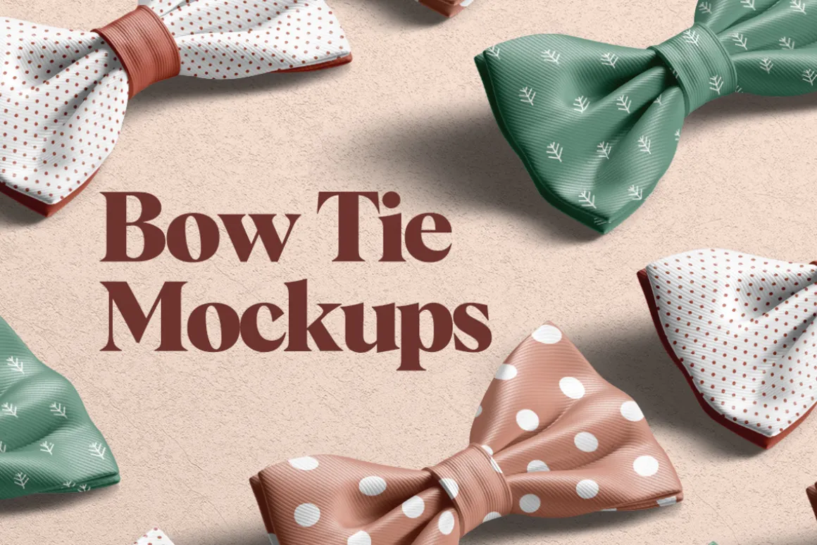 Bow Tie Mockups