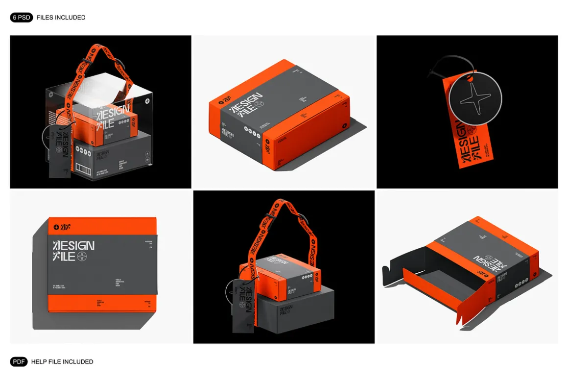 Box Mockup Set
