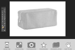 Boxy Pencil Pouch Mockup