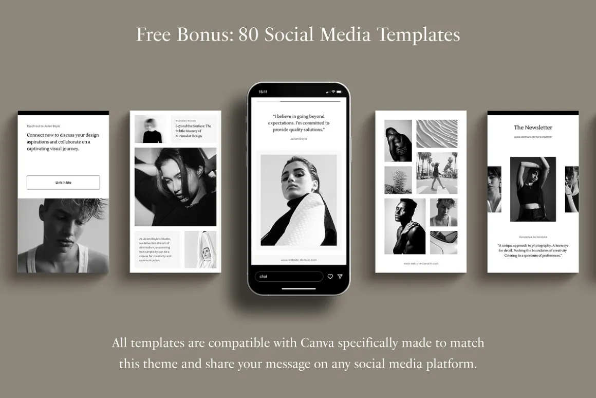 Boyle Squarespace 7.1 Website Theme