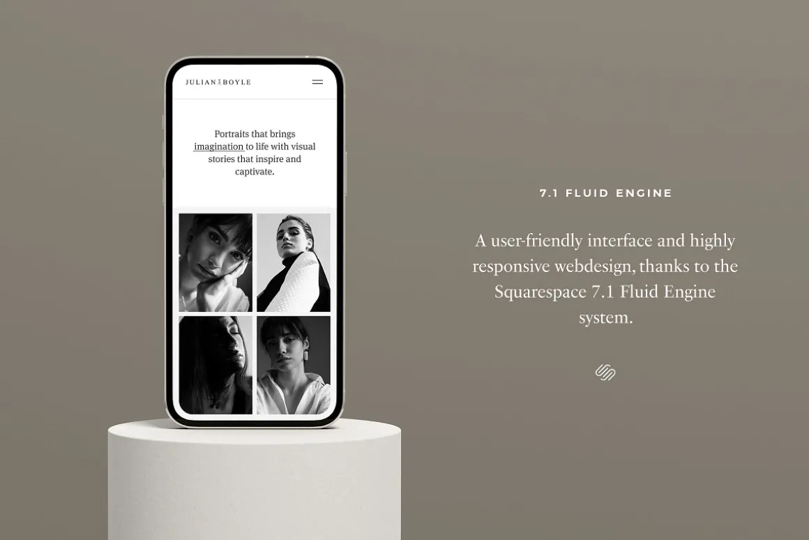 Boyle Squarespace 7.1 Website Theme