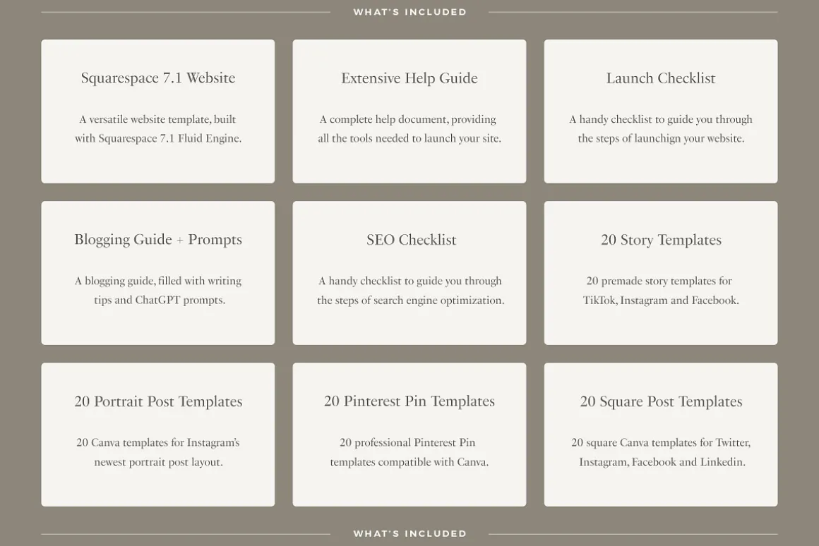 Boyle Squarespace 7.1 Website Theme