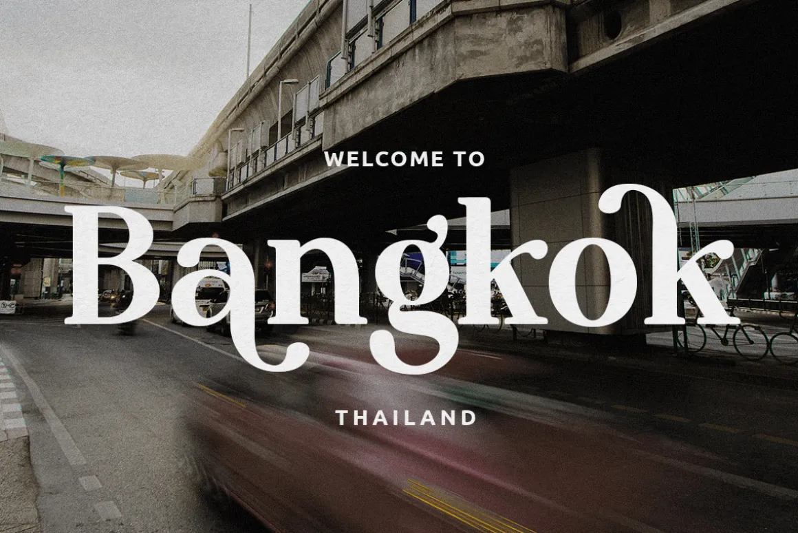 Bragille - Stylish Bold Serif