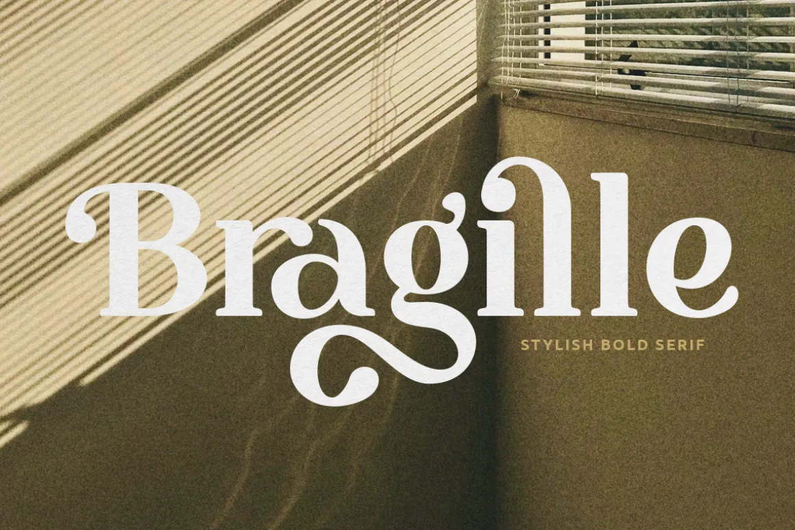 Bragille - Stylish Bold Serif