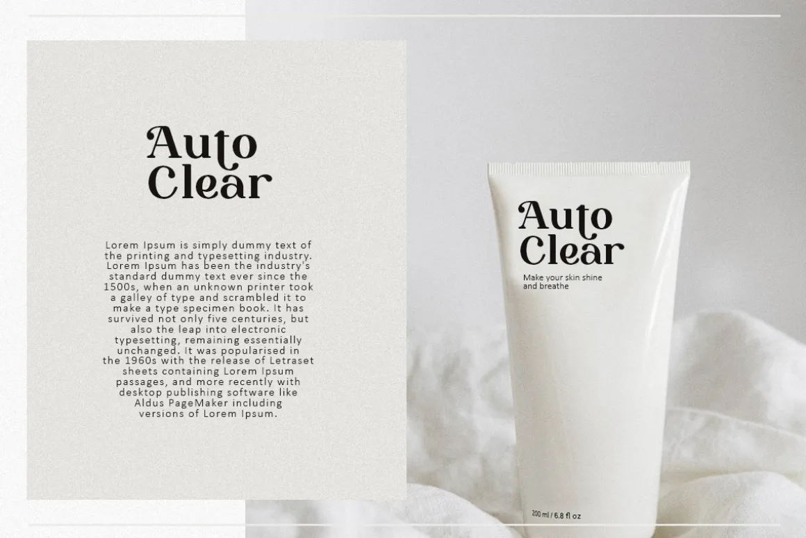 Bragille - Stylish Bold Serif