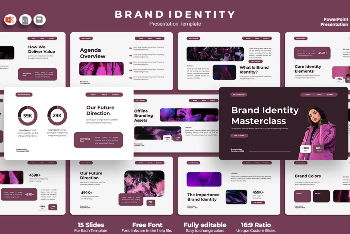 Brand Identity - PowerPoint