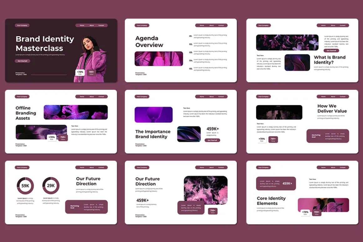 Brand Identity - PowerPoint