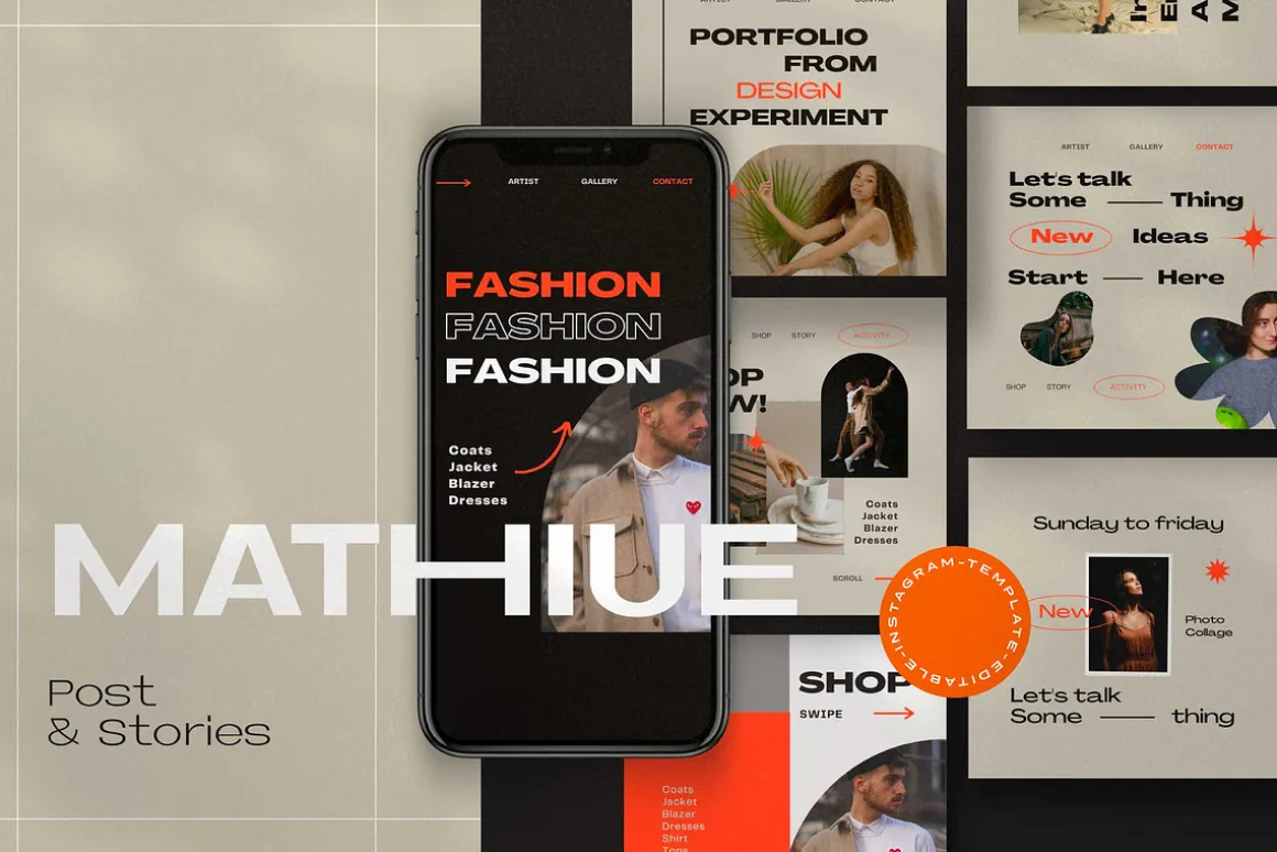 Brand Social Media Pack Canva Bundle