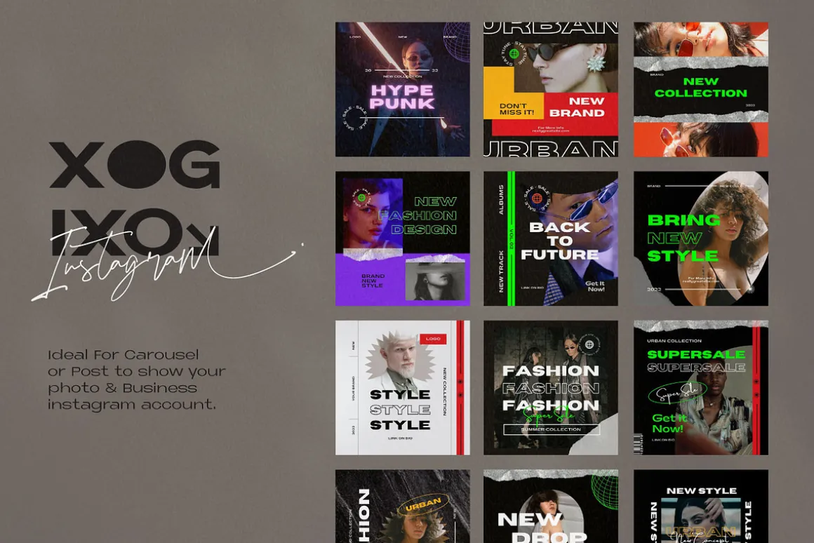 Brand Social Media Pack Canva Bundle