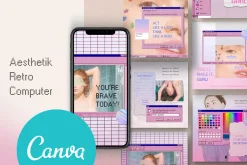 Brand Social Media Pack Canva Bundle