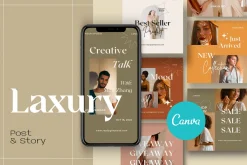 Brand Social Media Pack Canva Bundle