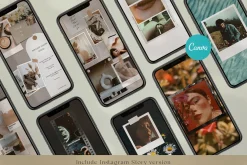 Brand Social Media Pack Canva Bundle