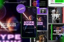 Brand Social Media Pack Canva Bundle