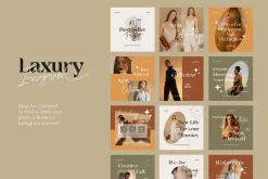 Brand Social Media Pack Canva Bundle