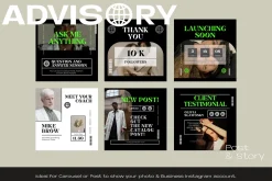 Brand Social Media Pack Canva Bundle