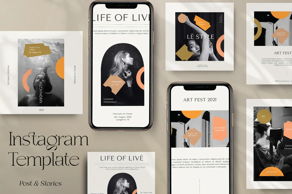 Brand Social Media Pack Canva Bundle