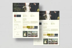 Brand Guidelines Poster Template