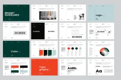 Brand Guideline Templates - CANVA