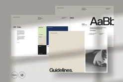 Brand Guideline Templates - CANVA