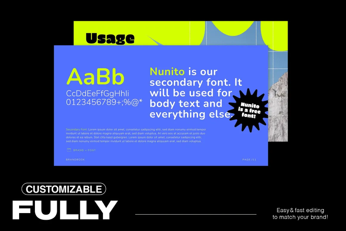 Branding Bundle Kit CANVA Bold