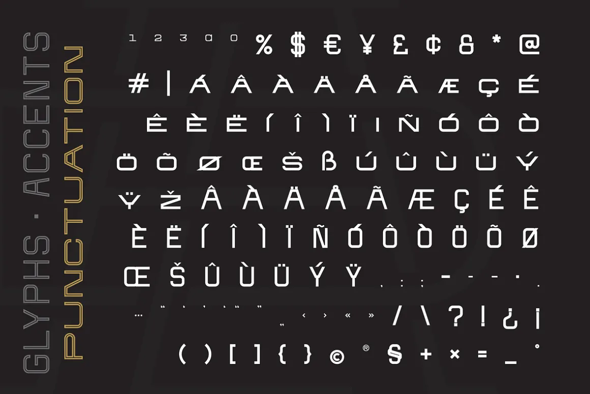 Brandogram Bold Monogram Typeface