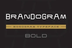 Brandogram Bold Monogram Typeface