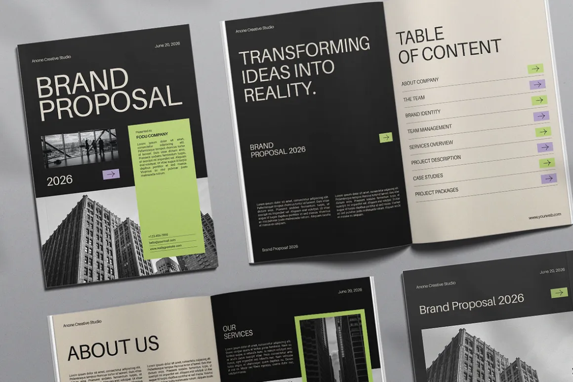 Brand Proposal Magazine