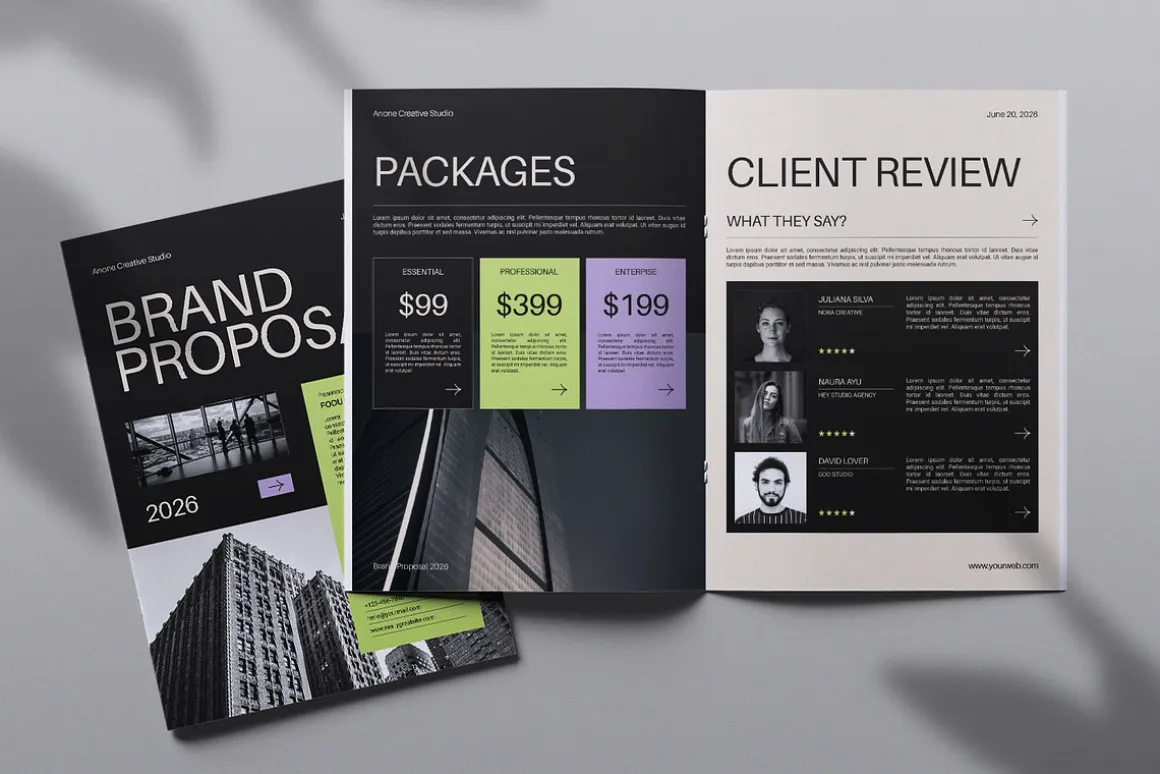 Brand Proposal Magazine