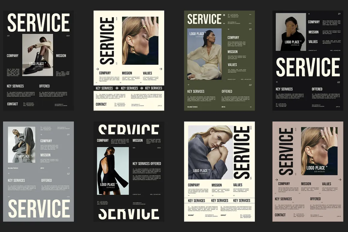 Brand Sheets & Services Guide